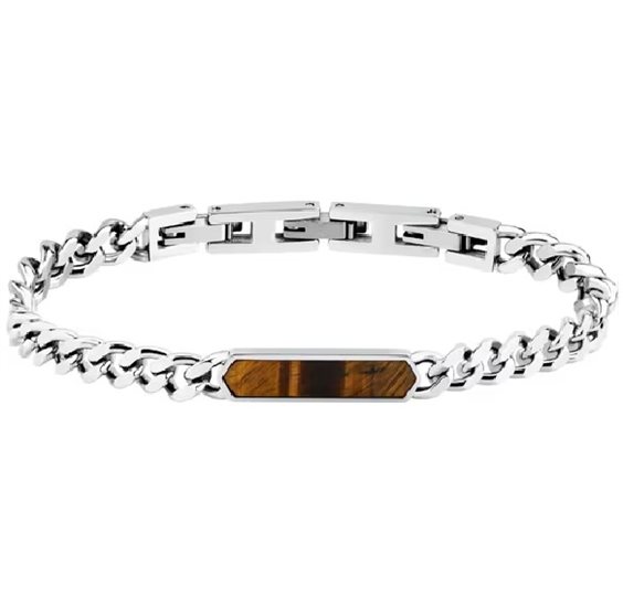 Bracelet Morellato Homme Terra in Acier Occhio di tigre SBKA05 - SBKA05